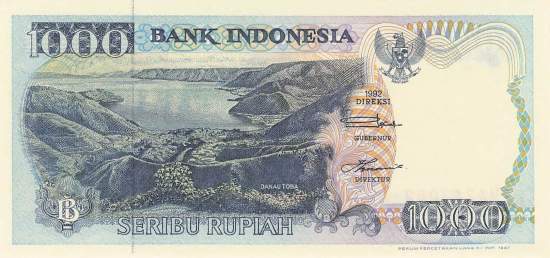 Indonesien 1000 Rupiah 1997 p129f